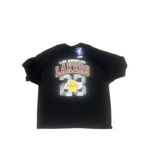Nba Los Angeles Lakers Ultra Game Mens 2Xl Lebron James Black T-Shirt Nwt